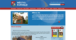 Desktop Screenshot of kunvald.info